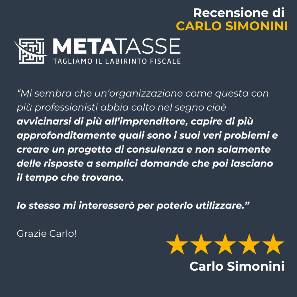 Recensioni Metatasse