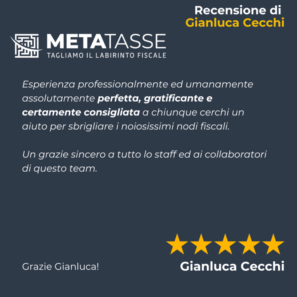 Recensioni Metatasse Dott. Cecchi